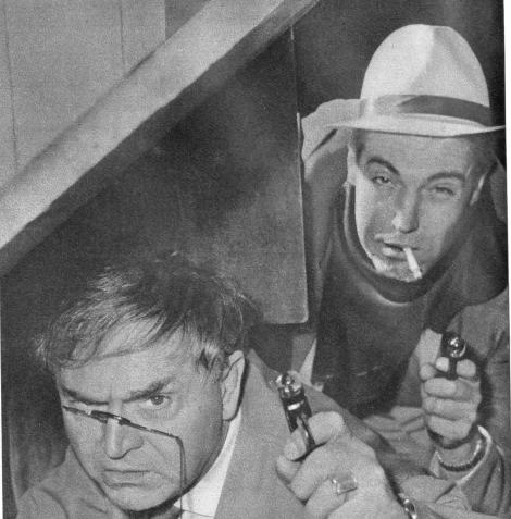 Foto: “Funk und Fernsehen der DDR”, Nr. 32/1960, Seite 16; im Bild von links: Arthur Jopp und Fred Ludwig.